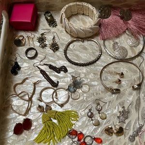Jewelry lot some NWT and NWOT and a few pieces gently used